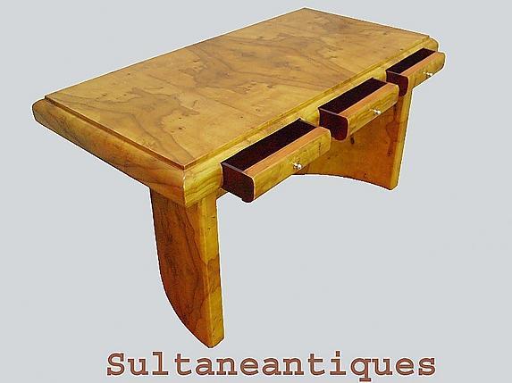 MASTER Art Deco style Imperial Olivewod DESK