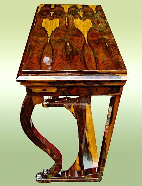 Biedermeier style console
