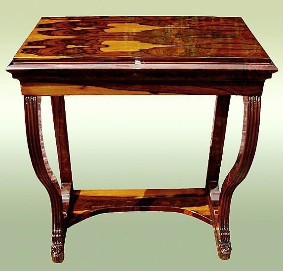 Biedermeier style console