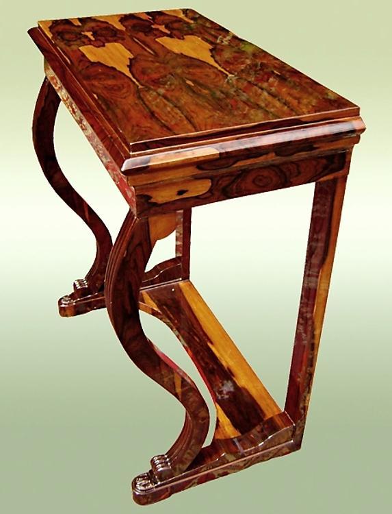 Biedermeier style console