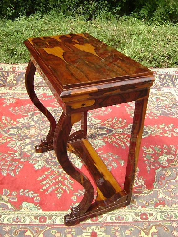 Biedermeier style console