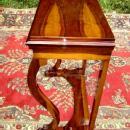 Large Biedermeier style console exotic rosewood