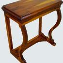 Large Biedermeier style console exotic rosewood