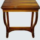 Large Biedermeier style console exotic rosewood