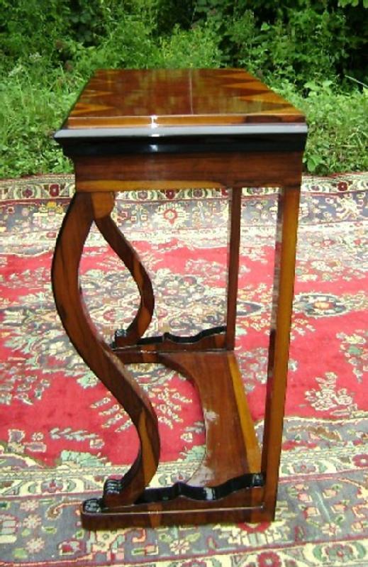 LARGE Rosewood Biedermeier style console PRISTINE!