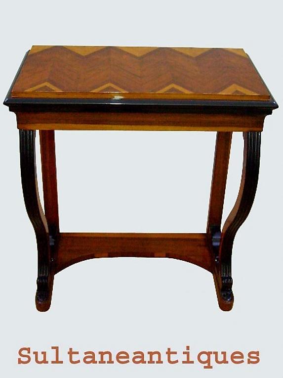 LARGE Rosewood Biedermeier style console PRISTINE!