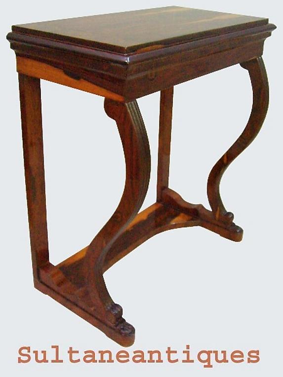 LARGE and high Biedermeier style console Mint!