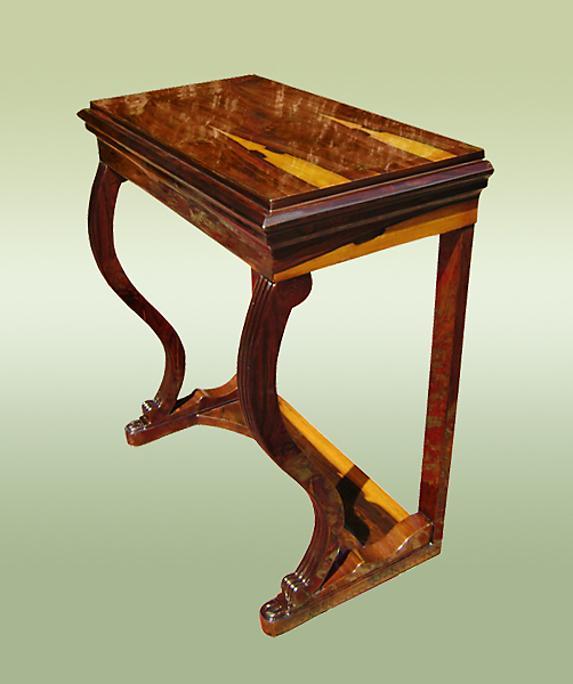 LARGE and high Biedermeier style console Mint!