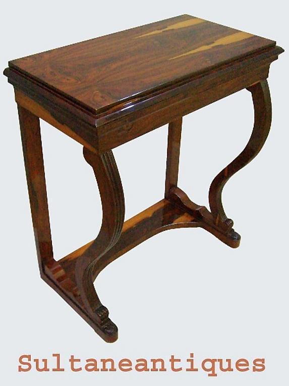 LARGE and high Biedermeier style console Mint!