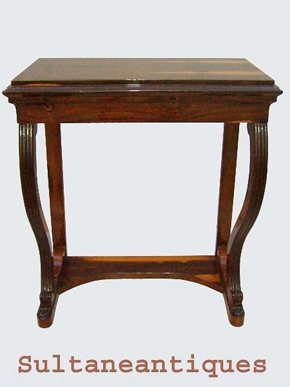 LARGE and high Biedermeier style console Mint!