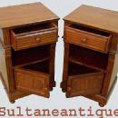 Finest Pair walnut Biedermeier style commodes