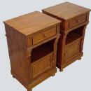 Finest Pair walnut Biedermeier style commodes