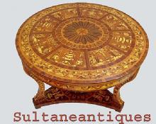 Masterpiece!! Antique Italian style Large center table
