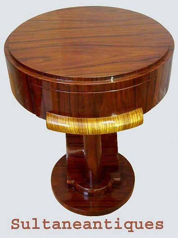 Masterpiece side Commode in unusual inspired Art Deco