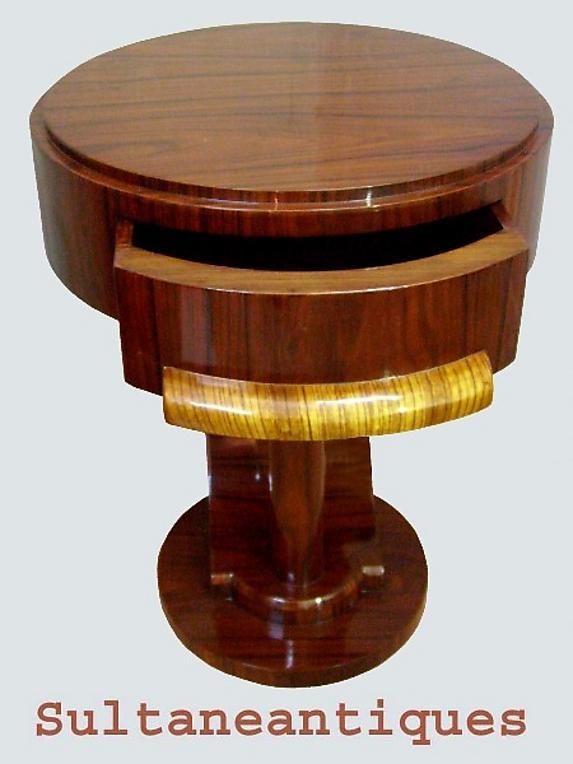 Masterpiece side Commode in unusual inspired Art Deco