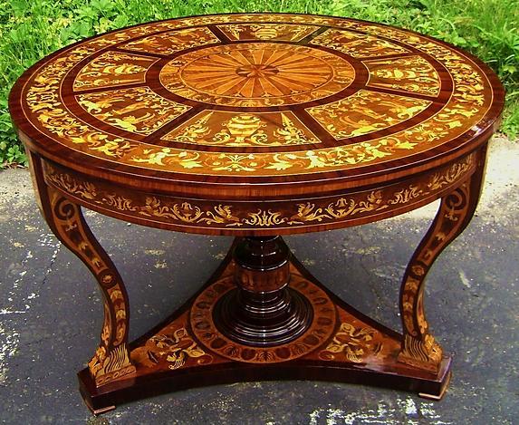 Masterpiece!!! Large center table Italian style