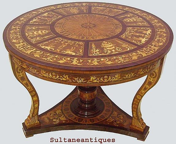 Masterpiece!!! Large center table Italian style