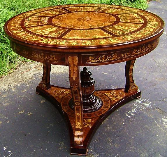 Masterpiece!!! Large center table Italian style