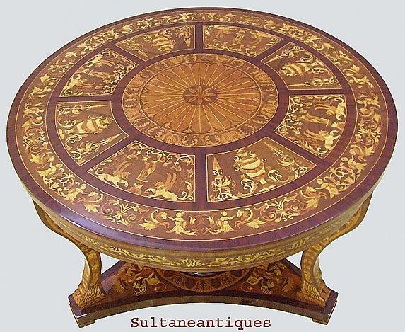 Masterpiece!!! Large center table Italian style
