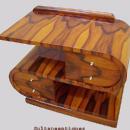 Sensational Art Deco S shaped table commode