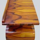 Sensational Art Deco S shaped table commode