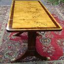 Louis Philippe style Sofa Table French Elm and Mahogany