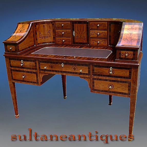 Imperial STUNNING hepplewhite style Carlton house Desk