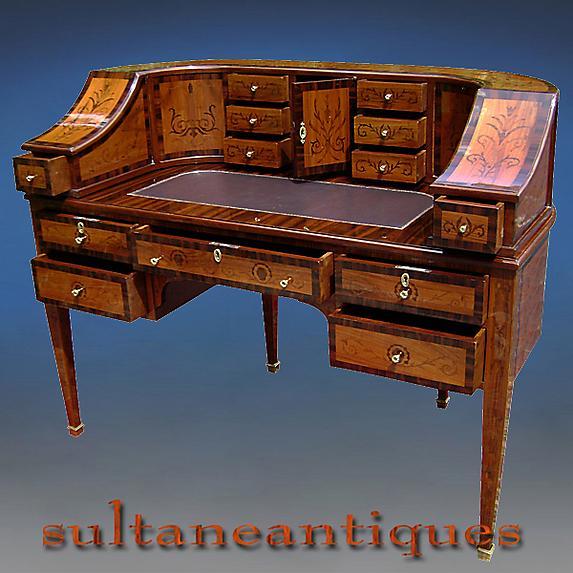 Imperial STUNNING hepplewhite style Carlton house Desk