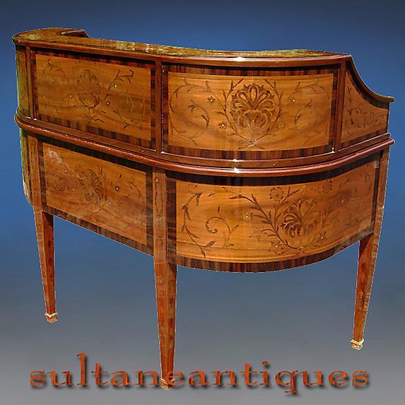 Imperial STUNNING hepplewhite style Carlton house Desk