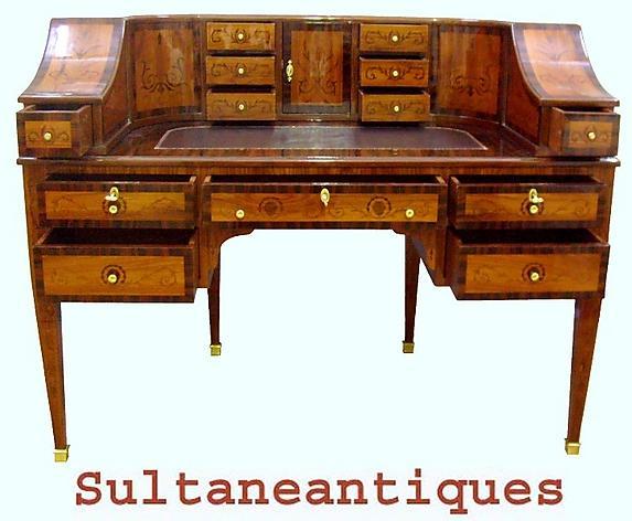 Imperial STUNNING hepplewhite style Carlton house Desk