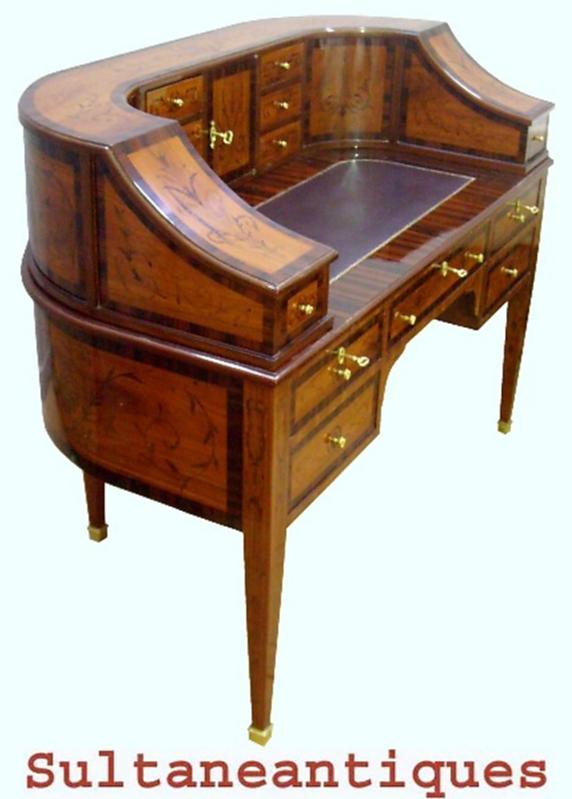 Imperial STUNNING hepplewhite style Carlton house Desk