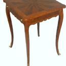 Elegant Louis XV style inlaid square side table