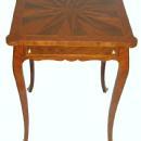 Elegant Louis XV style inlaid square side table