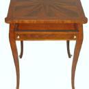 Elegant Louis XV style inlaid square side table