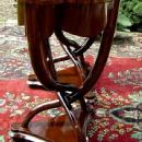 MAGNIFICENT PAIR of French Thonet style side tables