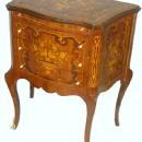 super elegant Louis XV style marquetry commode