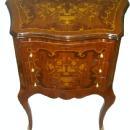 super elegant Louis XV style marquetry commode