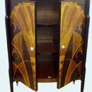 MASTERPIECE Cabinet-Bar in best Art Deco style