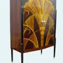 MASTERPIECE Cabinet-Bar in best Art Deco style