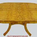 SPECTACULAR Olivewood Biedermeier style Set 9 pieces