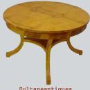 SPECTACULAR Olivewood Biedermeier style Set 9 pieces