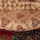 Fine LEFT single end Victorian style Mahogany sofa