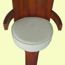 Unusual forms Art Deco style Rosewood Chair