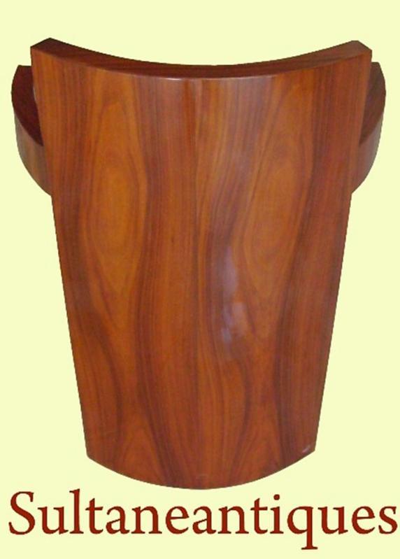 Unusual forms Art Deco style Rosewood Chair