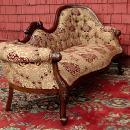 Fine single end - RIGHT- Victorian Mahogany sofa