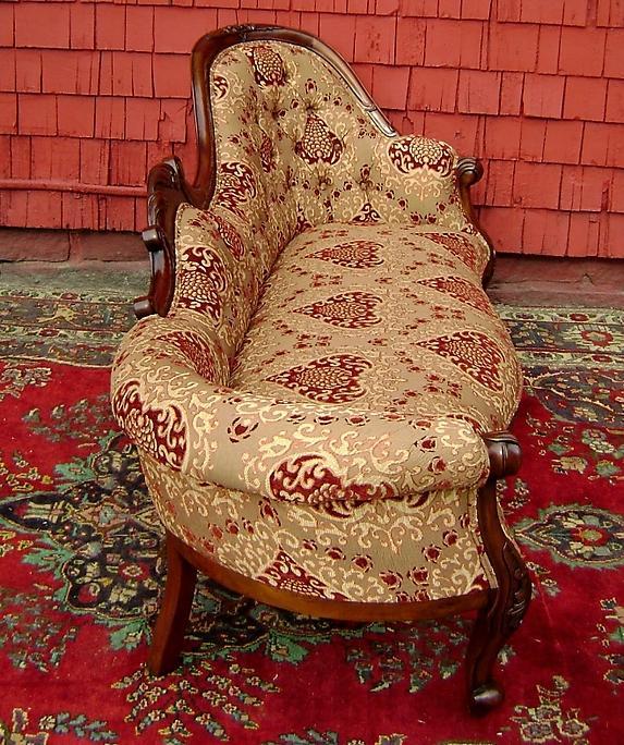 Fine single end - RIGHT- Victorian Mahogany sofa