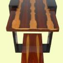 Classicc Art Deco style Rosewood side table
