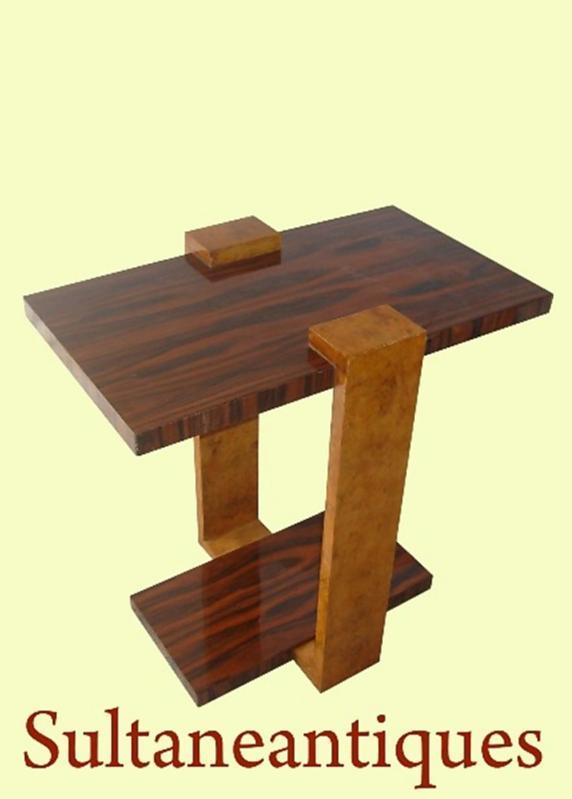 classic Art Deco style side table