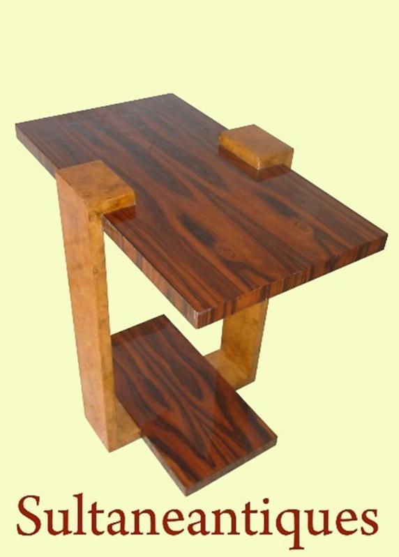 classic Art Deco style side table