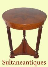 Most elegant rosewood biedermeier style side table